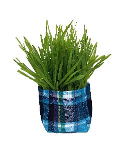 3×3 Inch Vivid Blues Pot Cover
