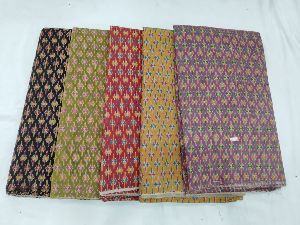 kalamkari screen printed rayon fabric