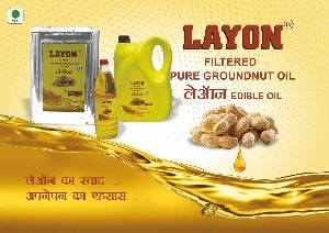 1 Ltr. Layon Pure Filtered Groundnut Oil