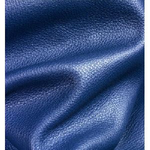 blue finished leather