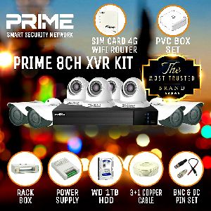 PRIME CCTV CAMERA Set 8CH DVR SET