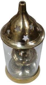 Brass Chimney Lalten Diya