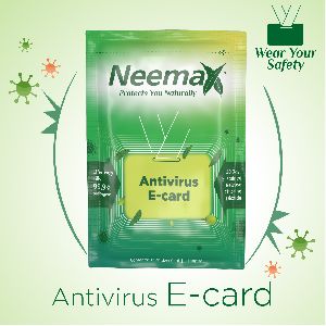 Neemax Antivirus Disinfectant Card