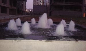 foaming fountain