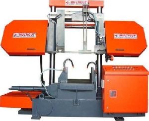 LMG-800 M Double Column Semi Automatic Band Saw Machine