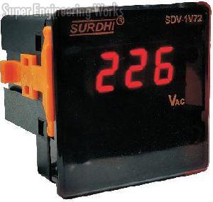 SDV-1V72 Single Phase Digital Voltmeter