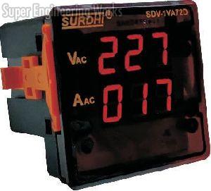 SDV-1VA72 Single Phase Volt-Amp Digital Meter