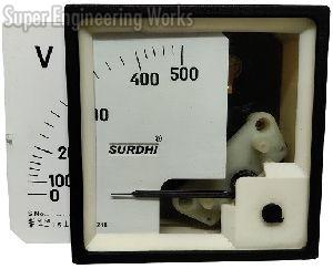 SR-96VS for 96X96 Sq.mm Analogue Voltmeter (With Slider Dial)