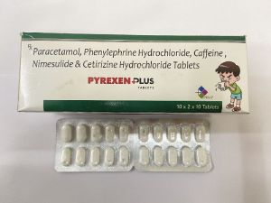 Pyrexen Plus Tablets