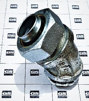 FLEXIBLE CONDUIT CONNECTOR 45 DEGREES- LIQUID TIGHT