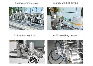 Paper Straw Making Machine