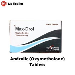 MAX DROL Oxymetholone Tablets 50Mg