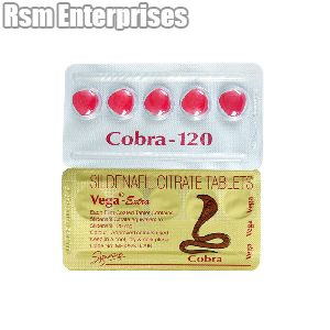 Cobra 120 mg (Sildenafil Citrate 120mg)