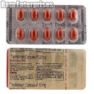 Isotroin 20mg Capsules (Isotretinoin 20mg)
