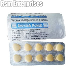 Snovitra Power Tablets (Vardenafil 40mg & dapoxetine 60mg)