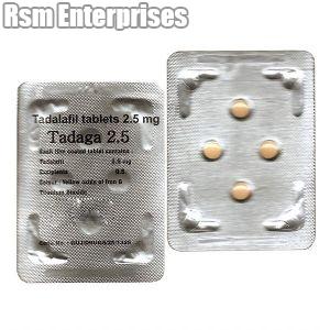 Tadaga 2.5 Tablets (Tadalafil 2.5mg)