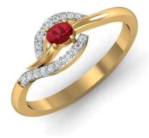 Tory Ruby Diamond Ring