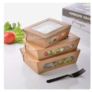 Salad Paper Packaging Box