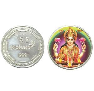 Lakshmi Silver Coin
