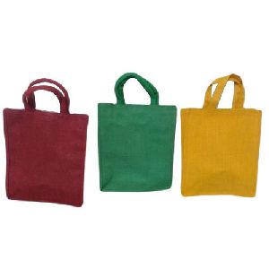 handmade jute shopping bag