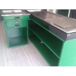 Mild Steel Cash Desk Counter