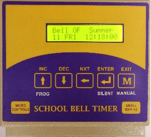 School Bell Timer with Audio Output