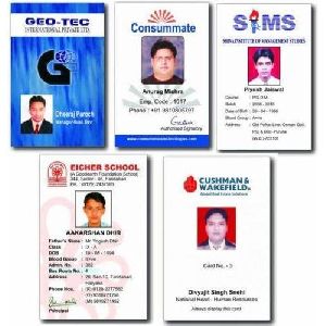 plastic identification cards