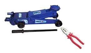 Gripp Hydraulic Trolley Jack With Free 8 inch Combination Plier