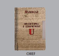 Wooden Office Notebook