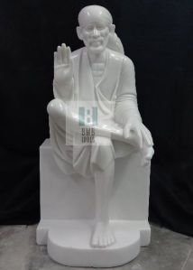 30 Inch Sai Baba Marble Statue