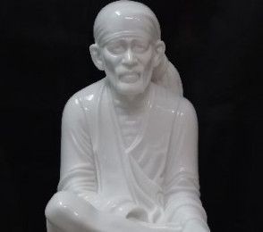 36 Inch Sai Baba Marble Statue