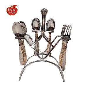 Stainless Steel Gold Plated Cutlery Set