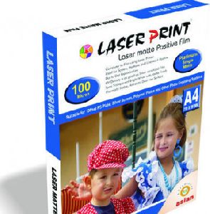 Laser Single Matte Positive Film