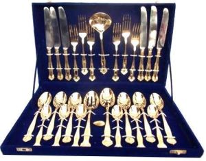 Brass Cutlery Set