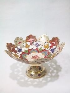 Brass Fruit Bowl