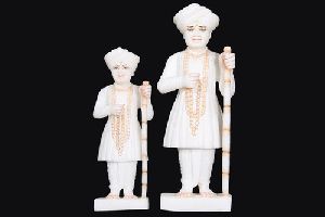 Marble Jalaram Bapa Statue