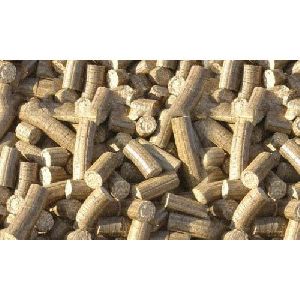 mustard stalk briquette