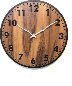 Wooden Wall Clock