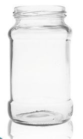 Fudkor Plain Glass Jar