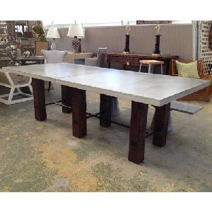 Stone Top Dining Table