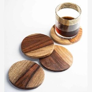 Rosewood Coaster Set