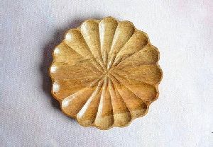 Wooden Snack Plate