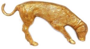 1 Kg Brass Dog Statue