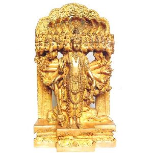 Brass Lord Vishnu Statue