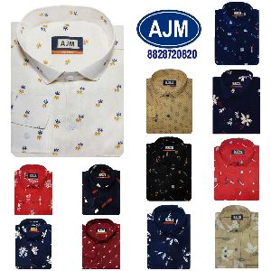 Shirt Manufacturer Wholesale Cotton Fabric AJM Exports