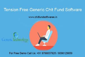 Tension Free Generic Chit Fund Software