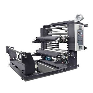 Roll Roll Two Color Flexographic Printing Machine