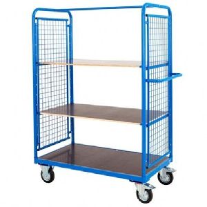 Foldable Wire Mesh Trolley