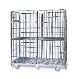 Wire Mesh Cage Trolley