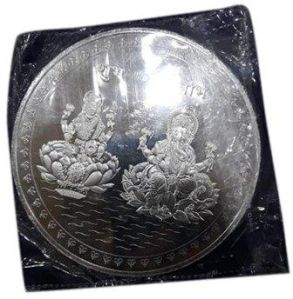 Lakshmi Silver Coin